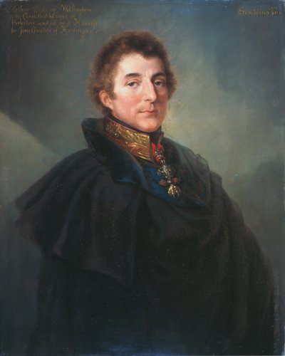 Field Marshal Arthur Wellesley, KG KCB (1769-1852) by Peter Eduard Stroehling